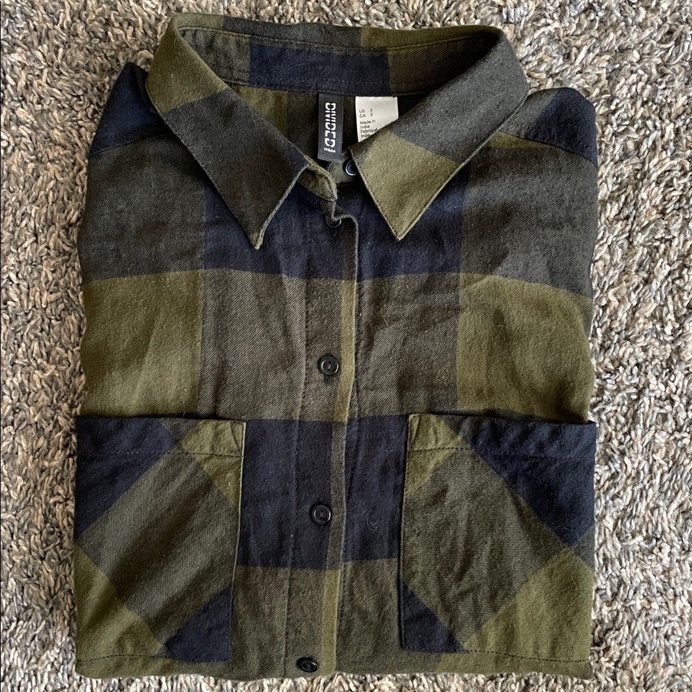 Green & Black Flannel